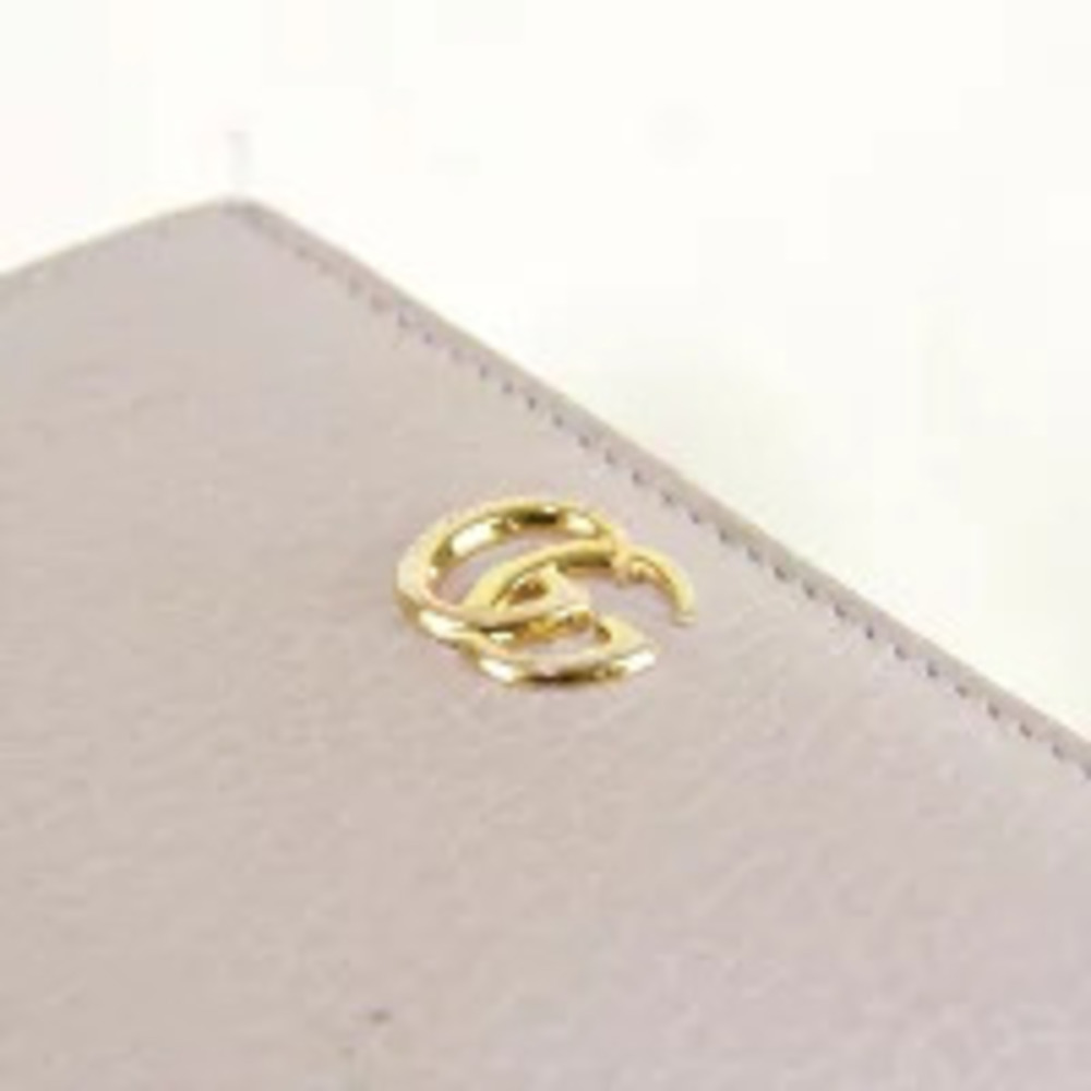 GUCCI Bi fold Wallet Leather Purple - Picture 8 of 9